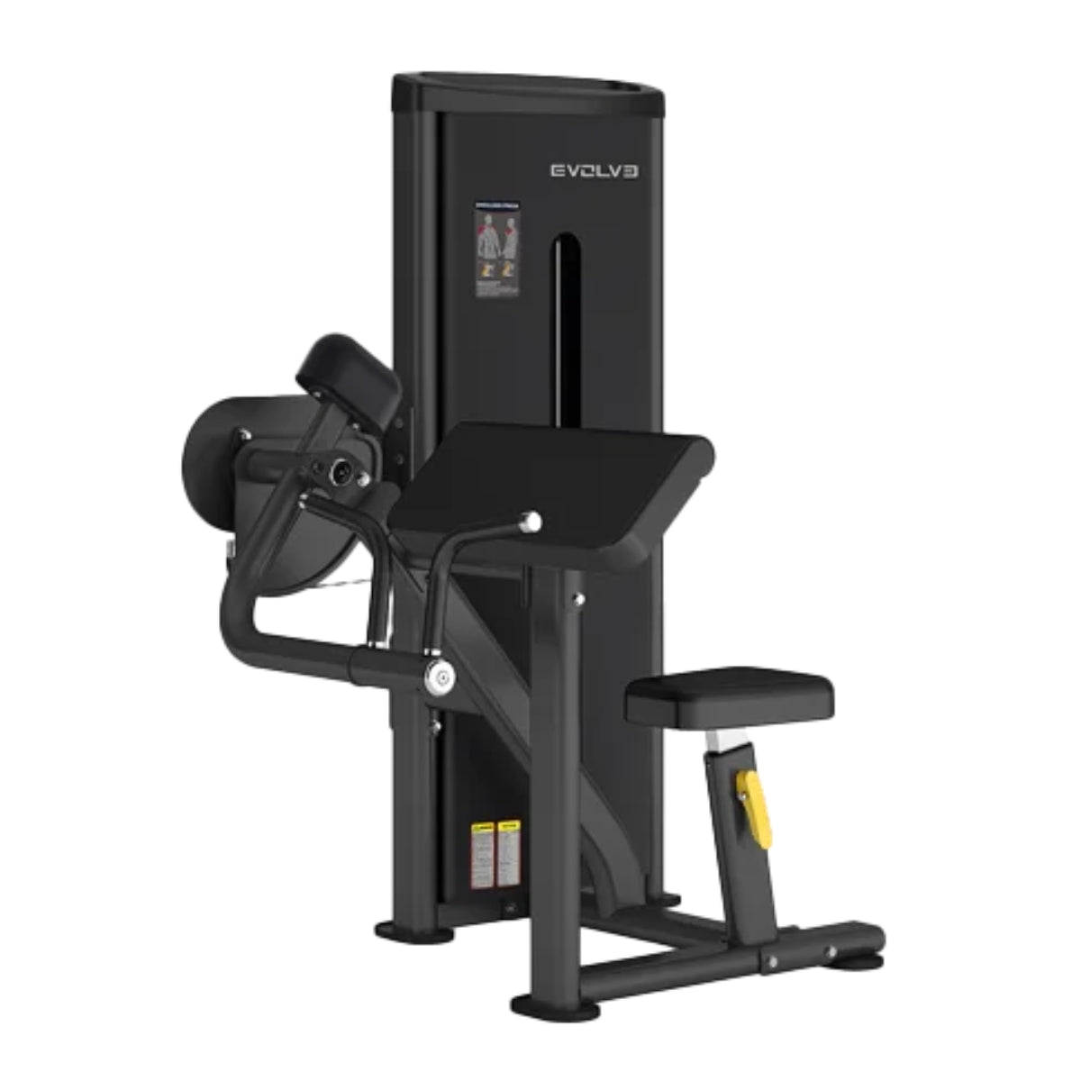 Bizepscurl-Maschine - Evolve Fitness Econ Serie EC-006 mit Gewichtsverlagerung