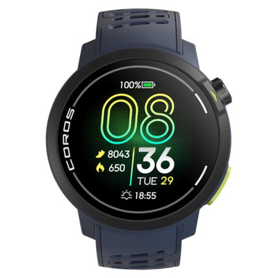 Coros PACE Pro Marineblau/Blau (AMOLED) - GPS-Sport- und Abenteueruhr / Multisportuhr