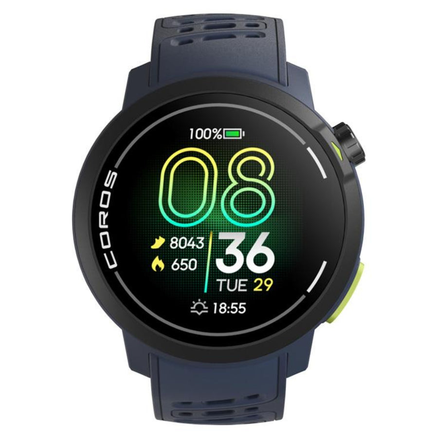 Coros PACE Pro Marineblau/Blau (AMOLED) - GPS-Sport- und Abenteueruhr / Multisportuhr