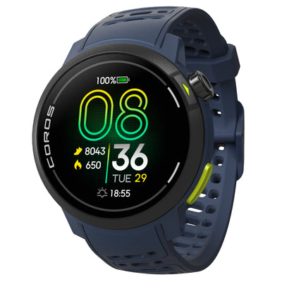 Coros PACE Pro Marineblau/Blau (AMOLED) - GPS-Sport- und Abenteueruhr / Multisportuhr