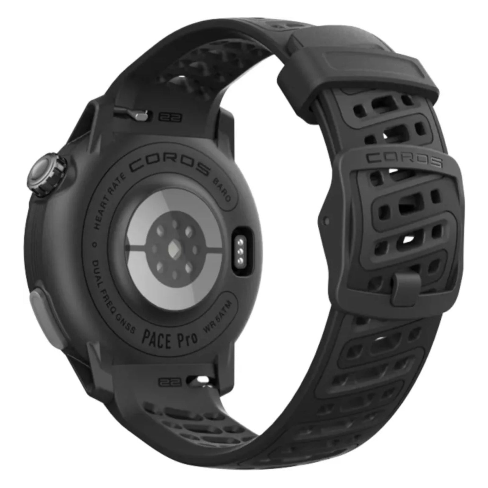 Coros PACE Pro Black (AMOLED) - GPS Sport- und Abenteueruhr / Multisportuhr