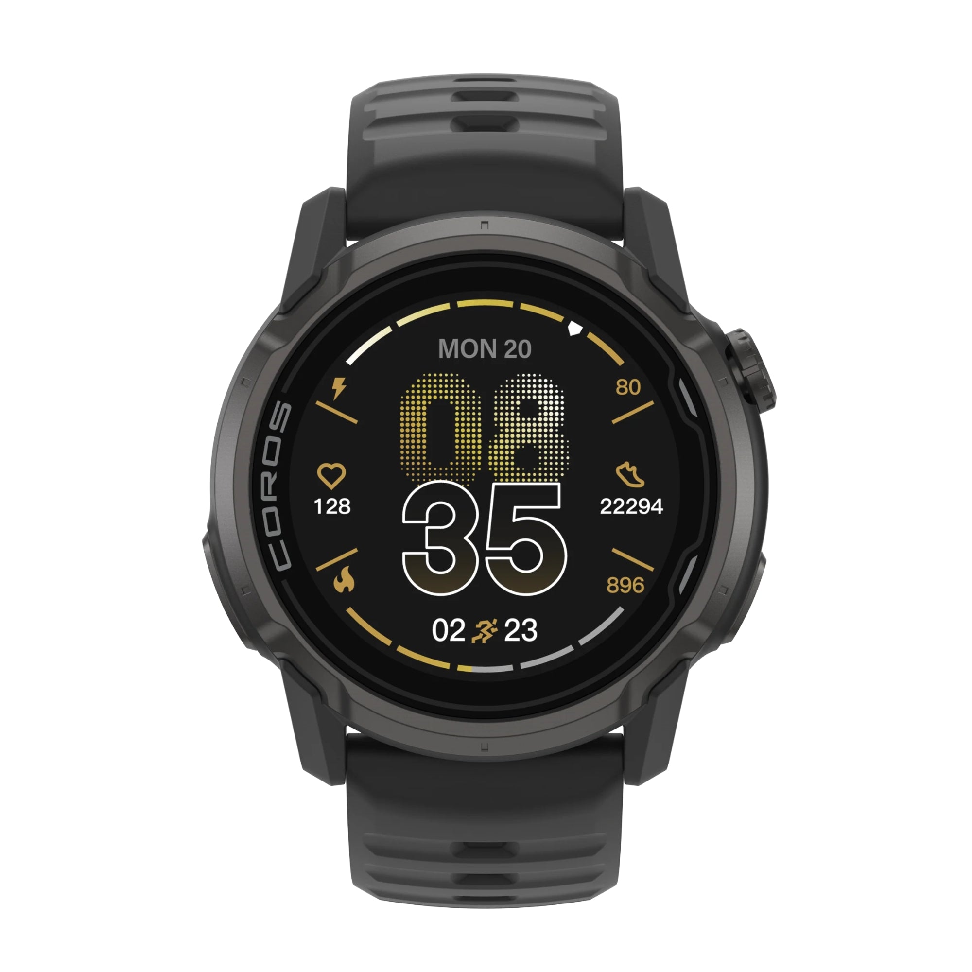 Coros Apex 4 46mm zwart - GPS sport & adventure watch / multisporthorloge