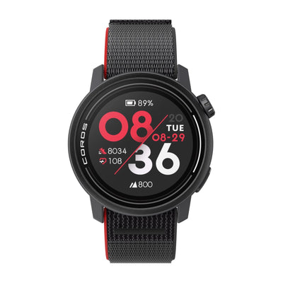 Coros PACE 3 Nylon Schwarz – GPS-Sport- und Abenteueruhr/Multisportuhr