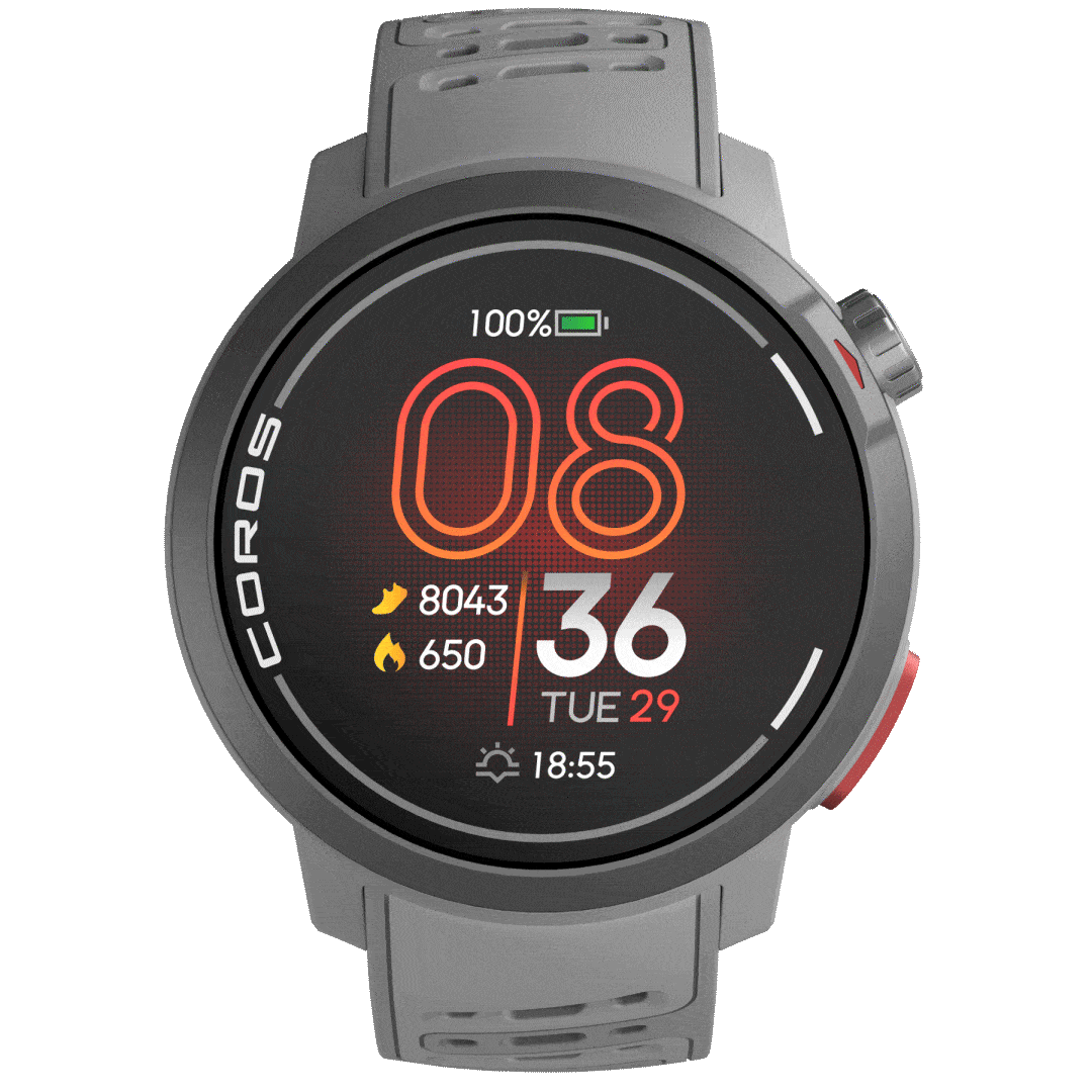 Coros PACE Pro Black (AMOLED) - GPS Sport- und Abenteueruhr / Multisportuhr