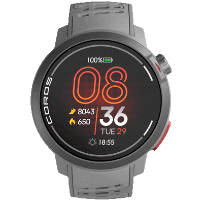 Coros PACE Pro Gray (AMOLED) – GPS Sport- und Abenteueruhr / Multisportuhr