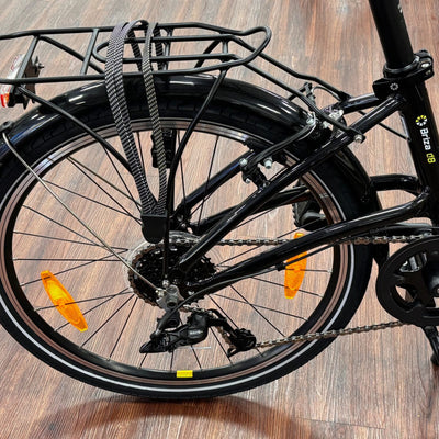 Vouwfiets - Dahon Briza D8 24" - Obsidian / Zwart - 8-speed derailleur - V brakes