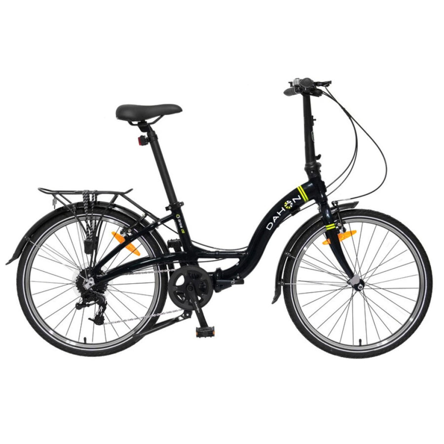 Vouwfiets - Dahon Briza D8 24" - Obsidian / Zwart - 8-speed derailleur - V brakes