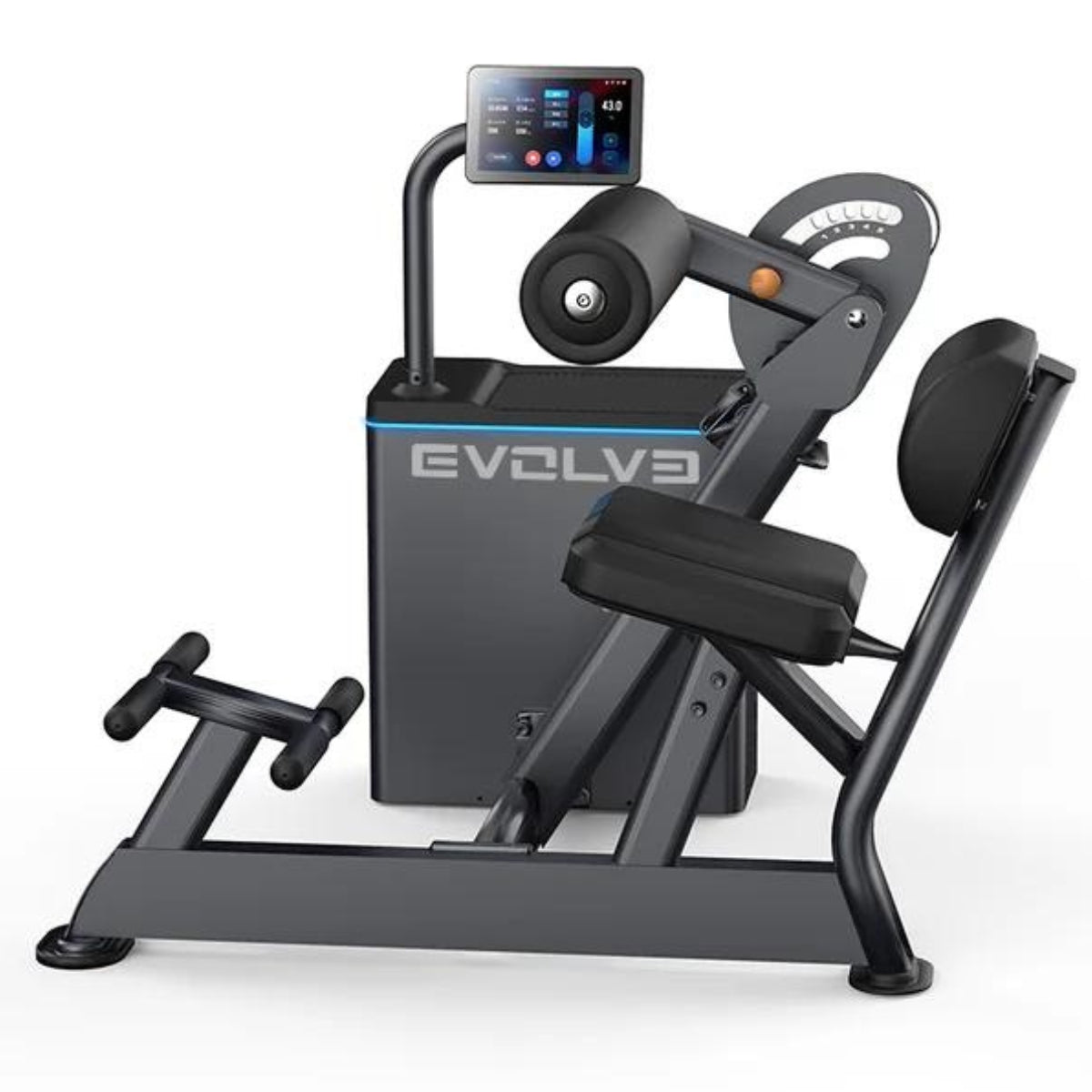 Digitales Bauch- und Rückenstreckgerät – Evolve Fitness Digital Strength DS-429 mit Gewichtsscheiben