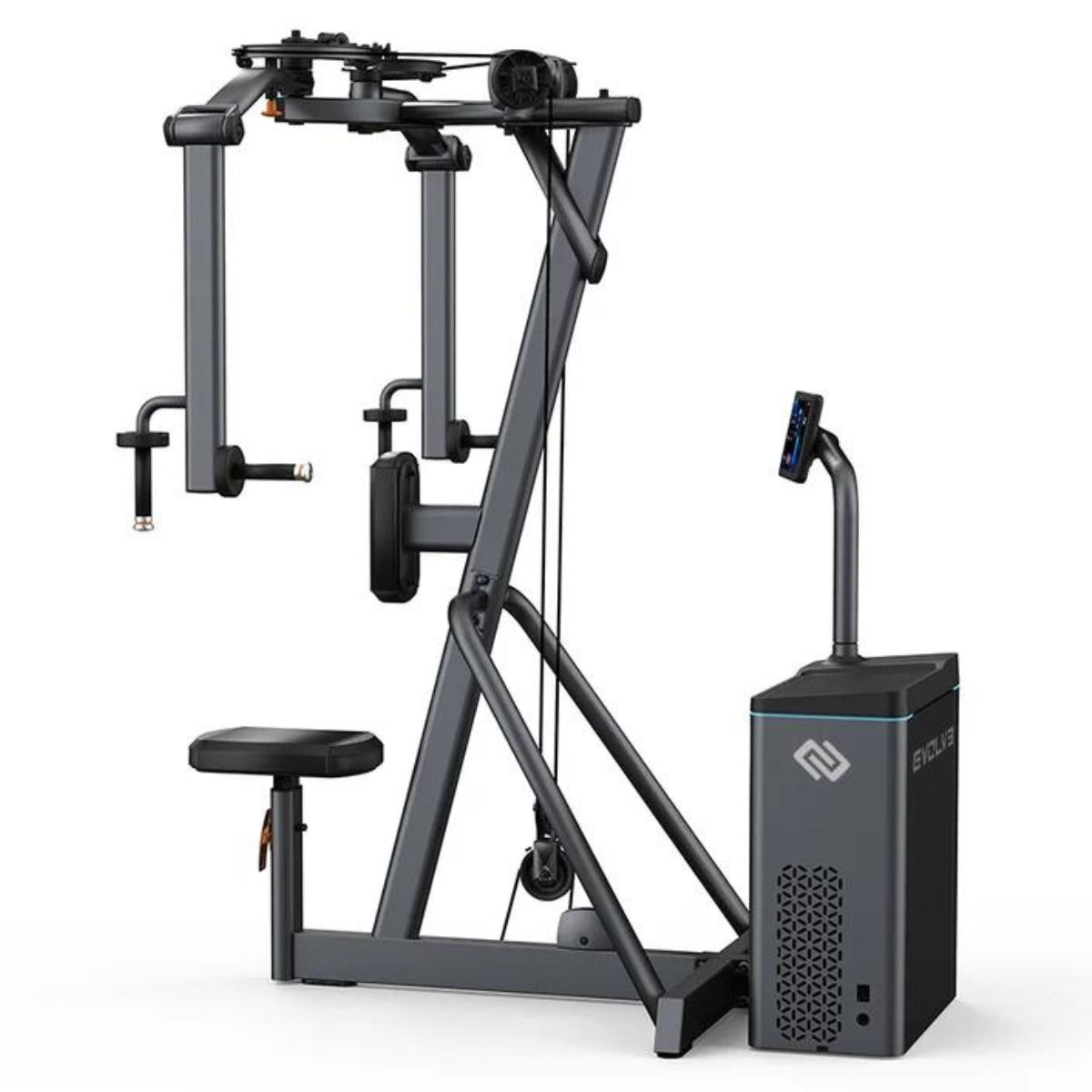 Digitale Brust- und Schultermaschine – Evolve Fitness Digital Strength DS-431 mit Gewichtsschienen