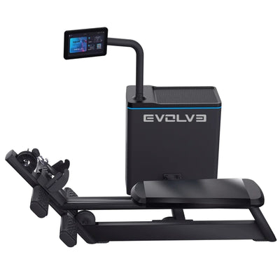 Digitales Rudergerät mit horizontaler Ruderfunktion – Evolve Fitness Digital Strength DS-419 mit Gewichtsverlagerung