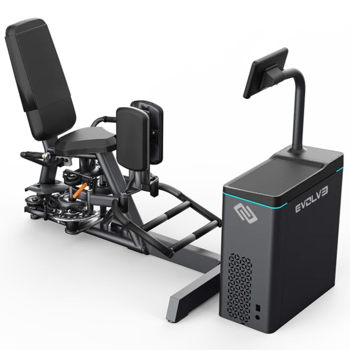 Digitales Hüftadduktions- und -abduktionsgerät – Evolve Fitness Digital Strength DS-416 mit Gewichtsverlagerung