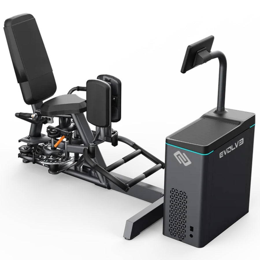 Digitales Hüftadduktions- und -abduktionsgerät – Evolve Fitness Digital Strength DS-416 mit Gewichtsverlagerung