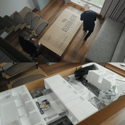 Evolve Fitness HT-350-LED Laufband - Zusammenklappbar