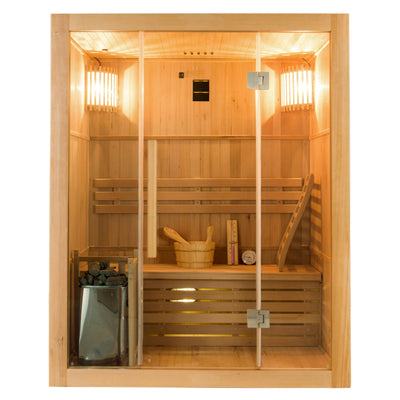 Finnische Dampfsauna für 3 Personen - France Sauna Sense 3