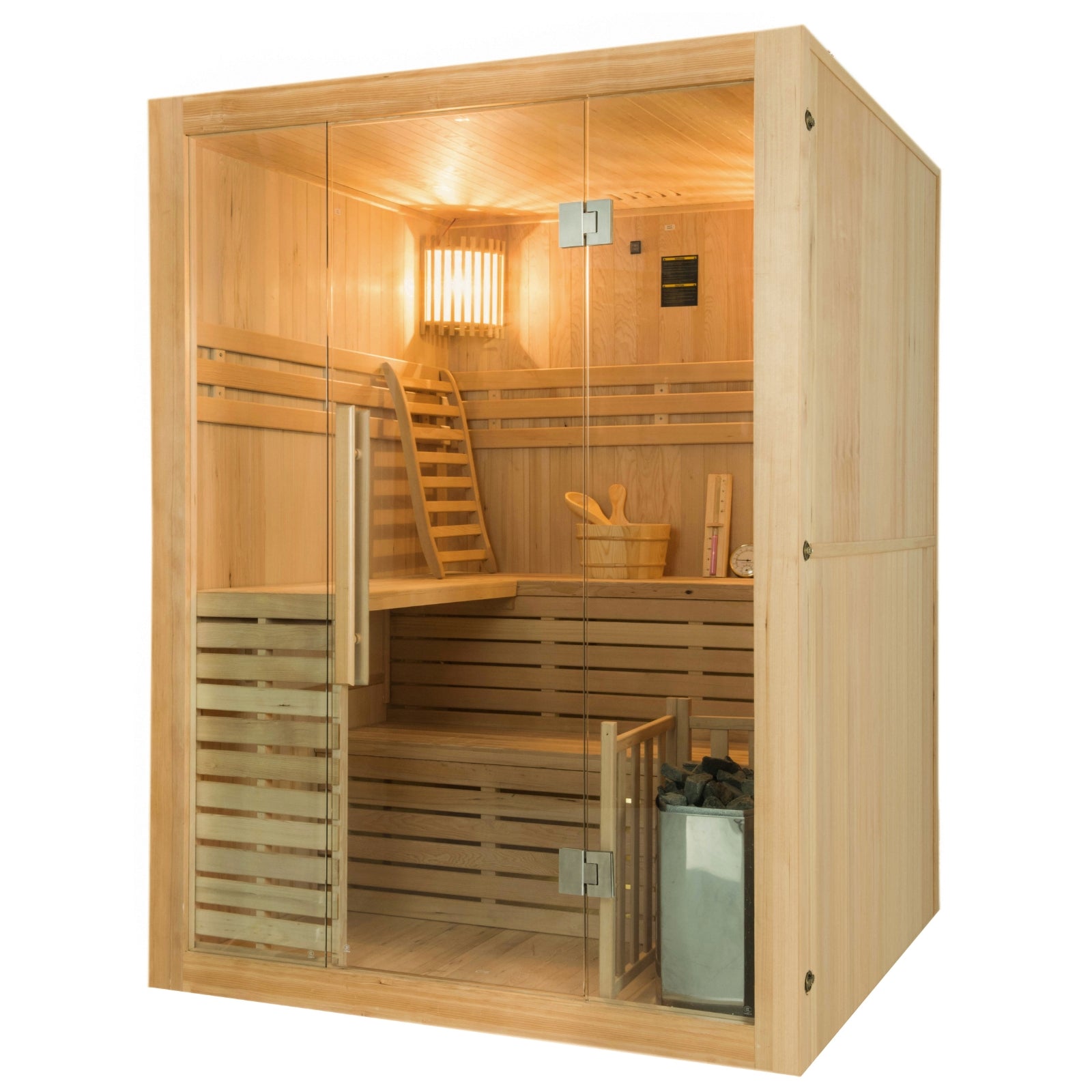 Finnische Dampfsauna für 4 Personen - France Sauna Sense 4