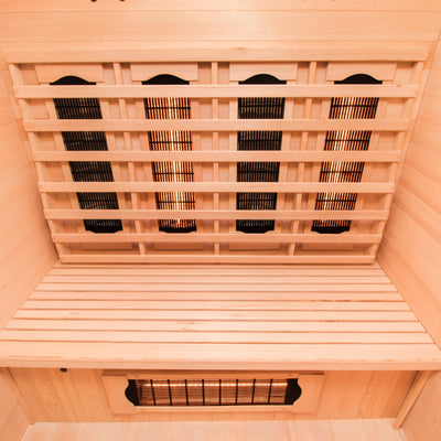 Infrarotsauna für 3 Personen - Frankreich Sauna Apollon Quartz 3-Sitzer
