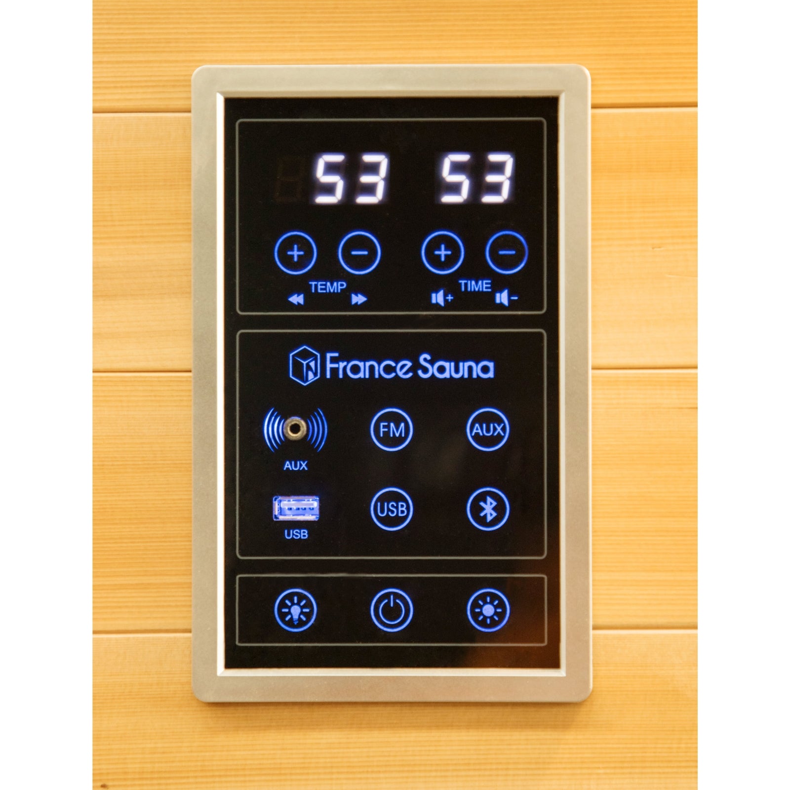 Infrarotsauna für 3 Personen - Frankreich Sauna Apollon Quartz 3-Sitzer