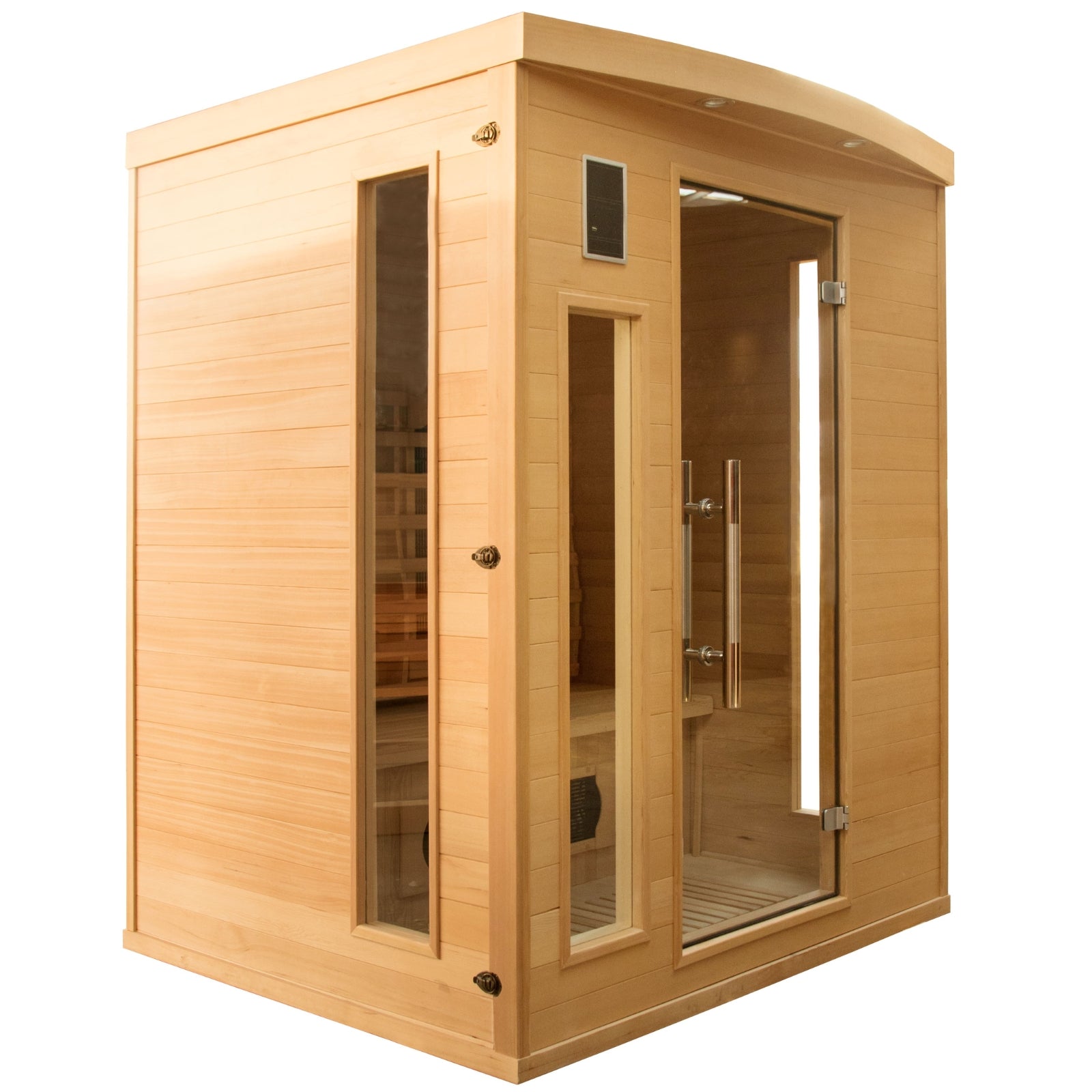 Infrarotsauna für 3 Personen - Frankreich Sauna Apollon Quartz 3-Sitzer
