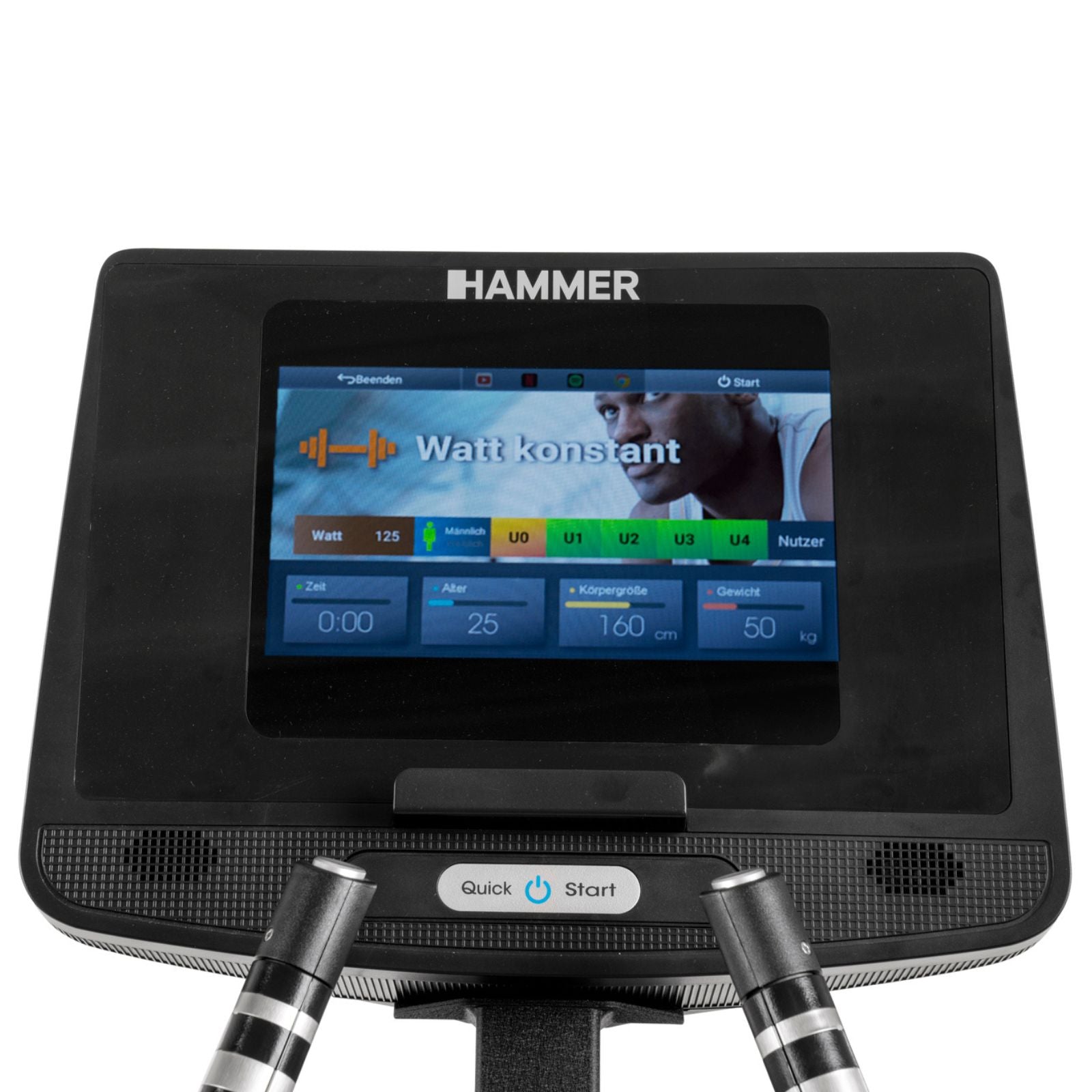 Hammer Fly RX Crosstrainer – Mit Touchscreen-Konsole