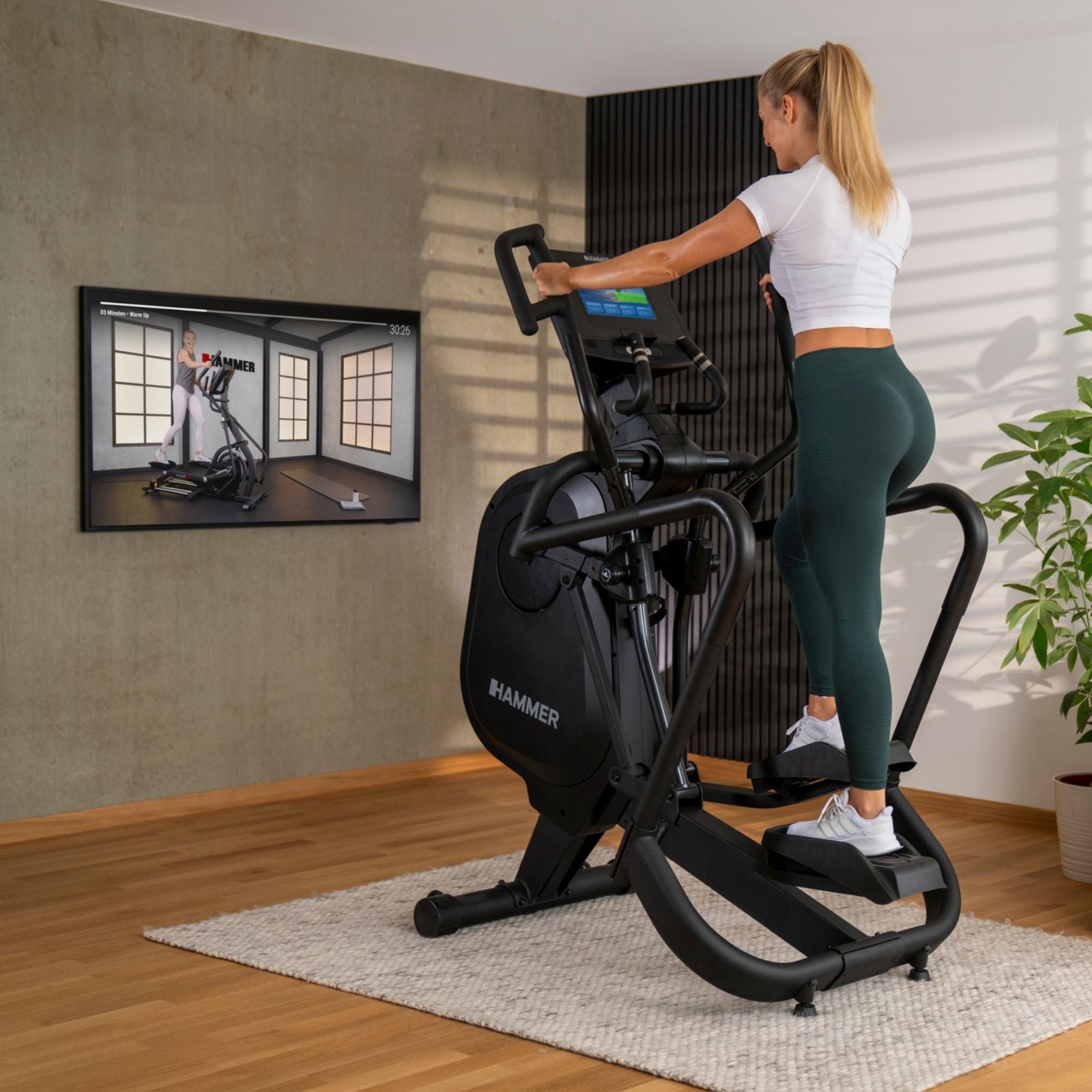 Hammer Fly RX Crosstrainer – Mit Touchscreen-Konsole