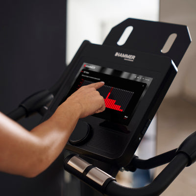 Hammer Maximum UB8000 Profi-Heimtrainer mit 10,1"-Touchscreen-Display