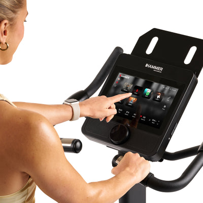 Hammer Maximum UB8000 Profi-Heimtrainer mit 10,1"-Touchscreen-Display