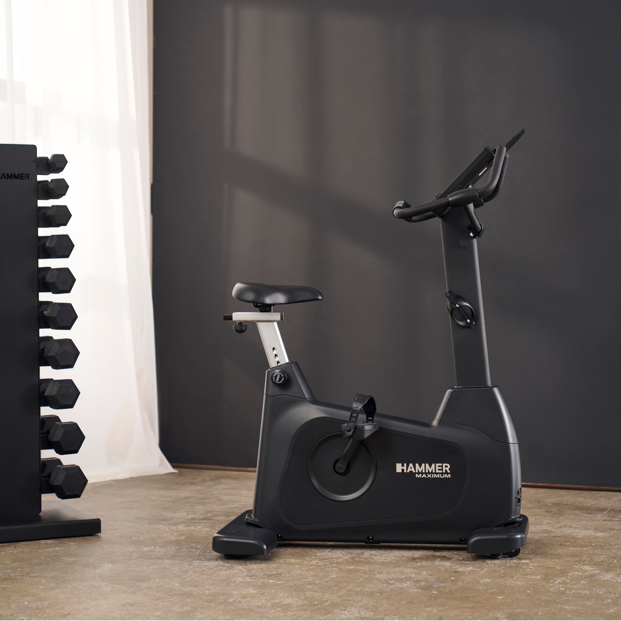 Hammer Maximum UB8000 Profi-Heimtrainer mit 10,1"-Touchscreen-Display
