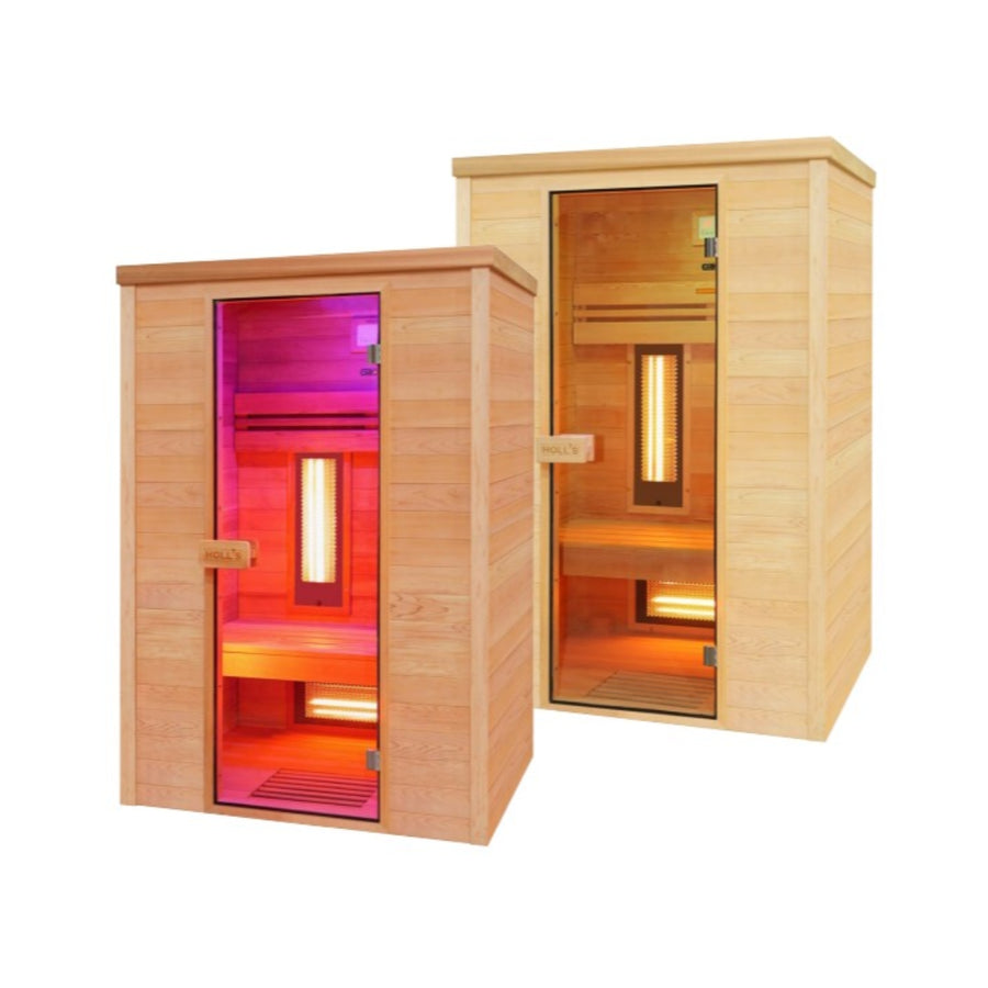 Infrarotsauna für 2 Personen – Holl's PureWave 2 