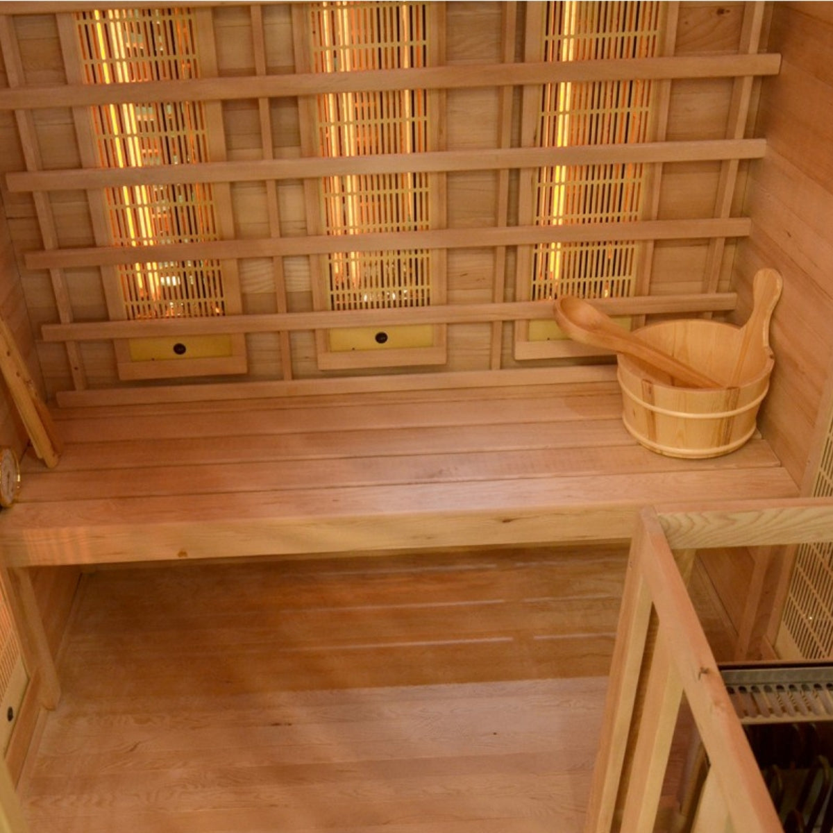 Hybrid-Kombisauna (Infrarot &amp; Dampf) für 2/3 Personen – Holl's Venetian Hybrid