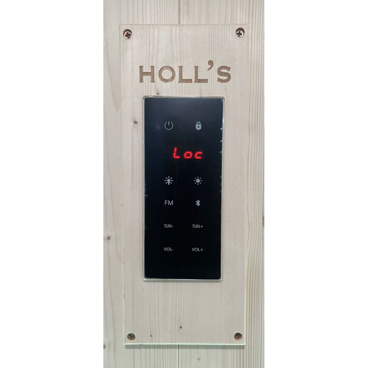 Luxuriöse finnische Dampfsauna für 4 Personen – Holl’s Utopia 4 (6 kW)