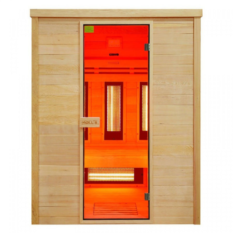 Infrarotsauna für 3 Personen - Holl's PureWave 3 