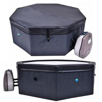 NetSpa Octopus Aufputz-Spa mit Möbelset für 5/6 Personen