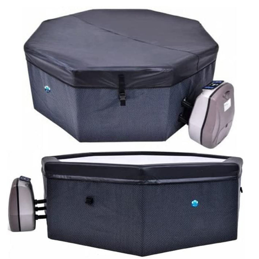 NetSpa Octopus Aufputz-Spa mit Möbelset für 5/6 Personen
