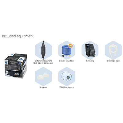 NetSpa Octopus Aufputz-Spa mit Möbelset für 5/6 Personen