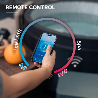 NetSpa Ice Vita Eisbad + Spa für 4 Personen - multifunktional - 3 kW