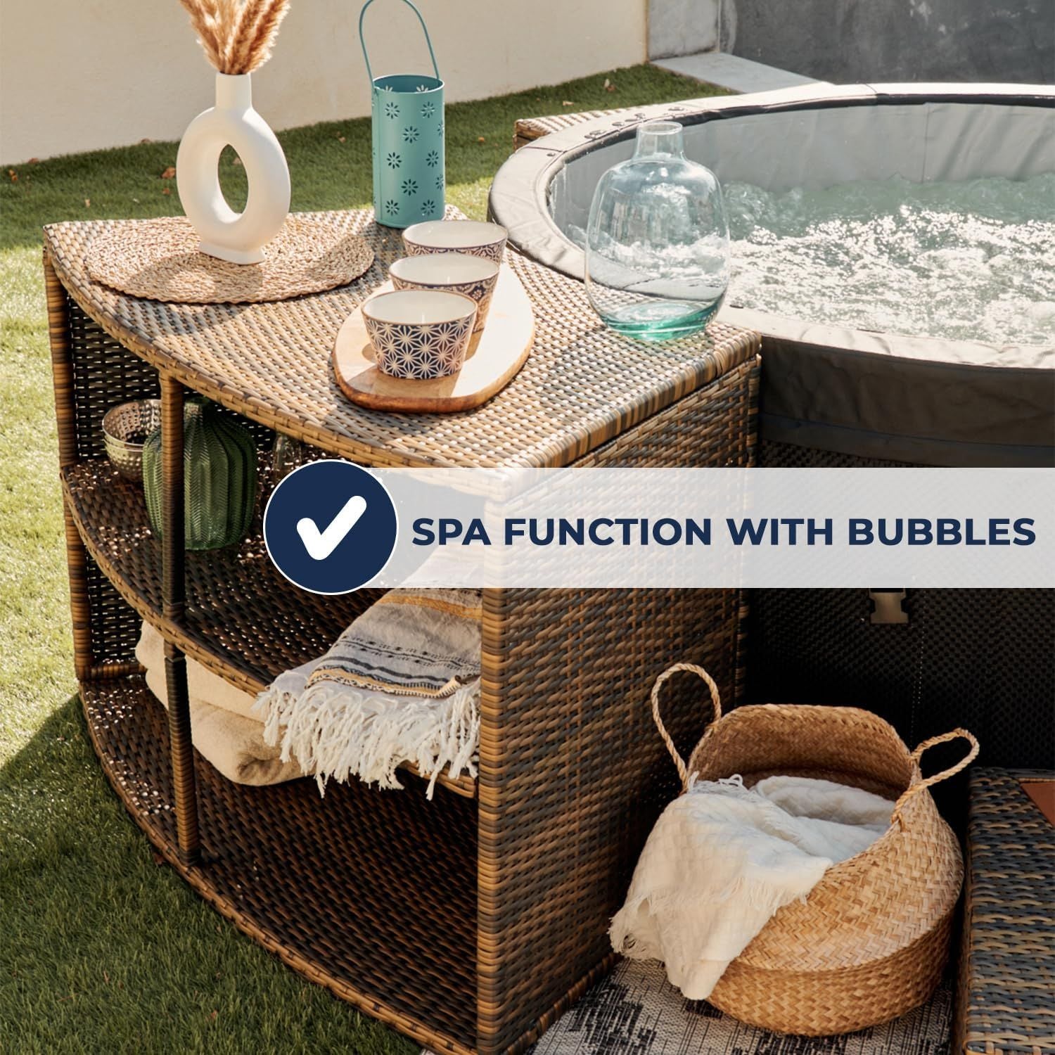 NetSpa Ice Vita Eisbad + Spa für 4 Personen - multifunktional - 3 kW