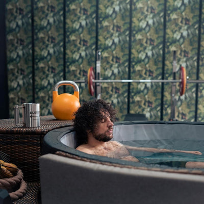 NetSpa Ice Vita Eisbad + Spa für 4 Personen mit Möbelset - multifunktional - 3kW