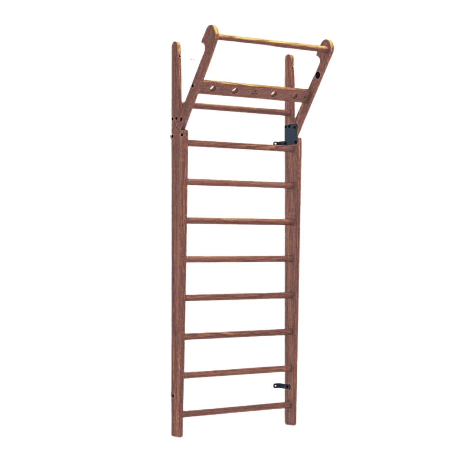 NOHRD Wallbars Vintage Oak – Ausklappbares Wandregal – gebeizte Eiche