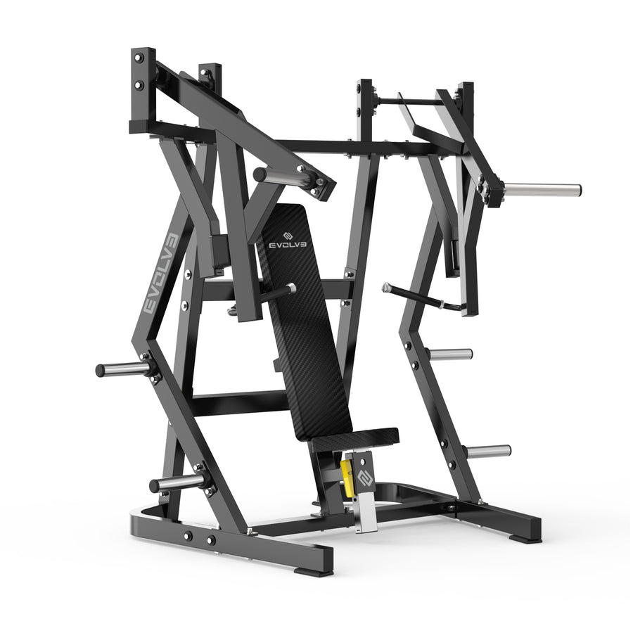 Brustpresse - Evolve Fitness Prime Series PL-PR-004 mit Gewichtsscheiben