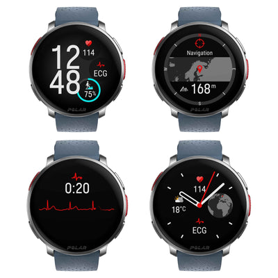 Polar Vantage V3 Sky Blue – Premium-Multisportuhr SL