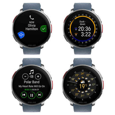 Polar Vantage V3 Sky Blue – Premium-Multisportuhr SL