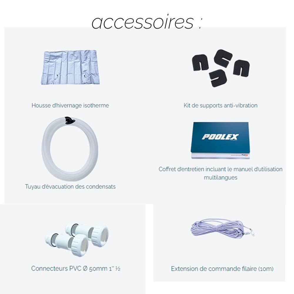 Poolex Jetline Selection Fi 210 Wärmepumpe für Schwimmbäder bis 80-110 m3