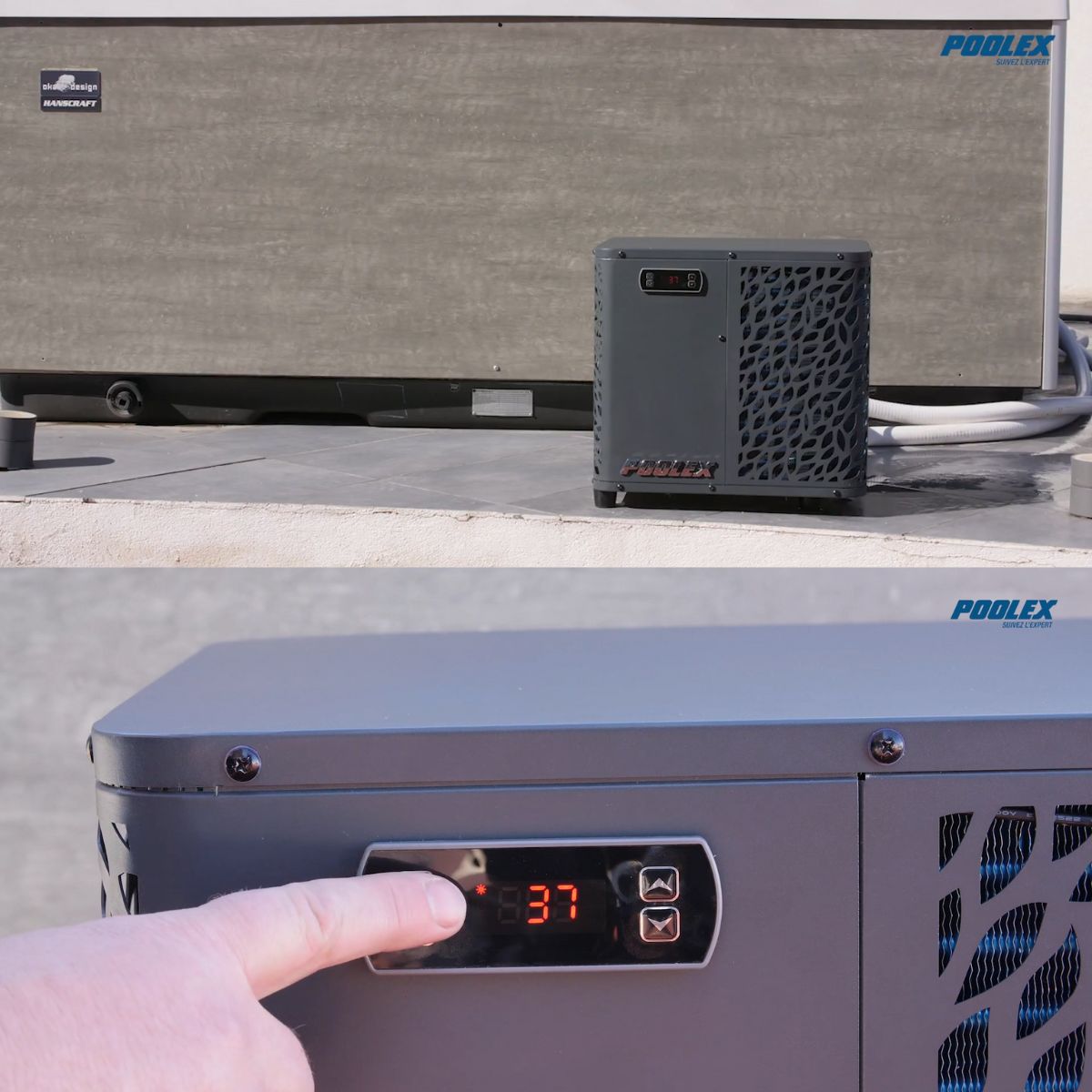 Poolex Spawer O'Spa (7 kW) - Wärmepumpe für Spas