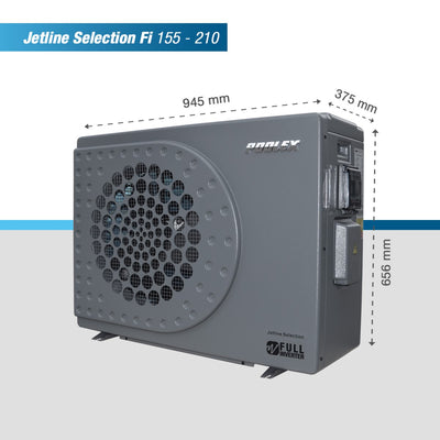 Poolex Jetline Selection Fi 210 Wärmepumpe für Schwimmbäder bis 80-110 m3