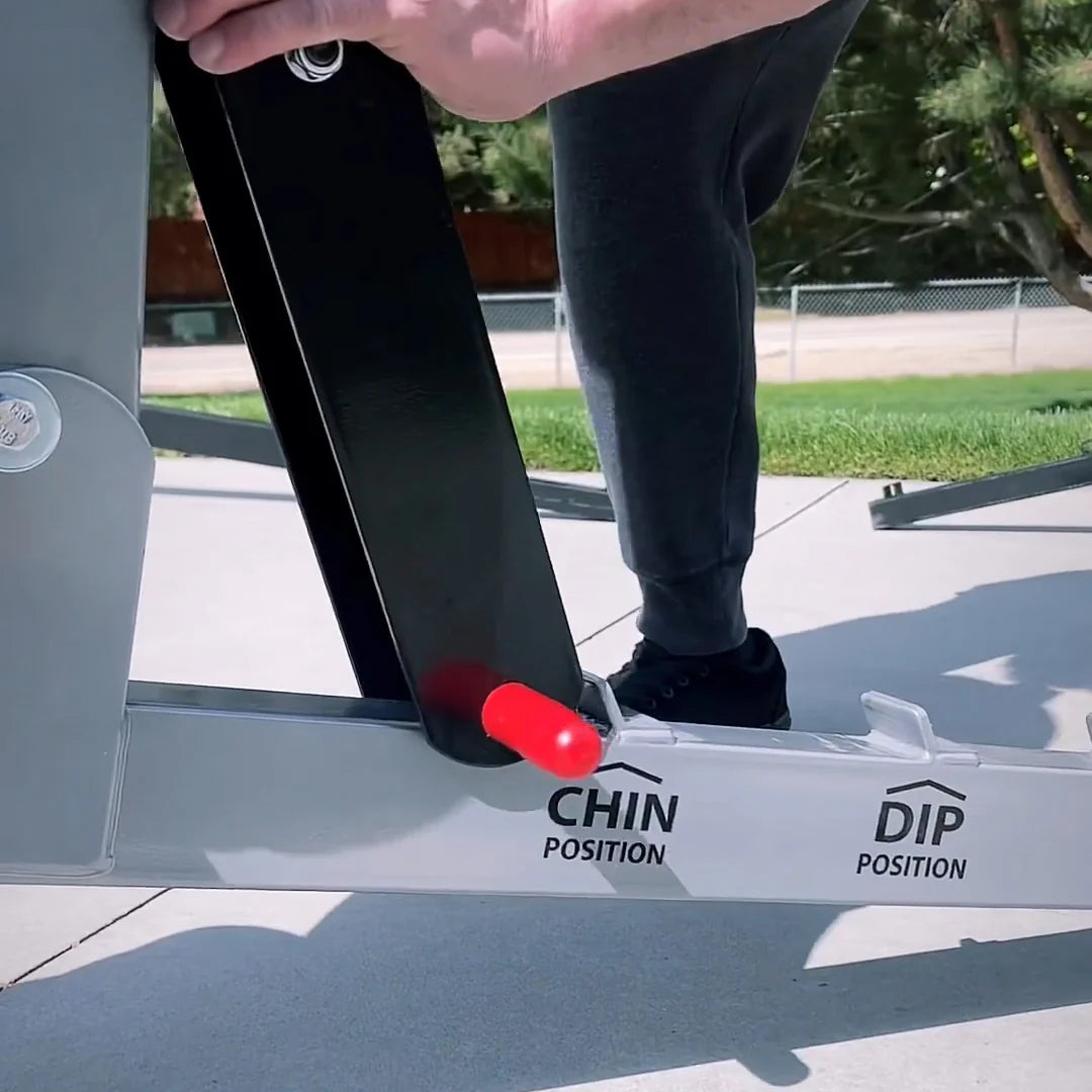 Powerblock Sport Bench Set PBBESP-SET verstellbare Bank mit Kinn-/Dip-/Bauchmuskelaufsätzen