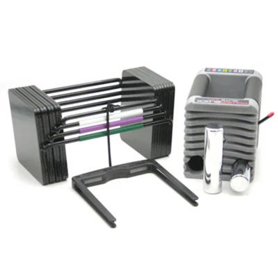 Powerblock Training Pack 3 – PBPACK3 – Trainingsbank und PowerBlock Sport EXP 5–50 Set