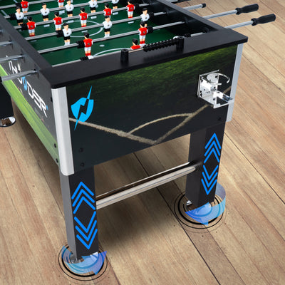 Tischfußballtisch - Thunder Green Pitch 5 Fuß - 140,5 cm x 77 cm x 86,5 cm