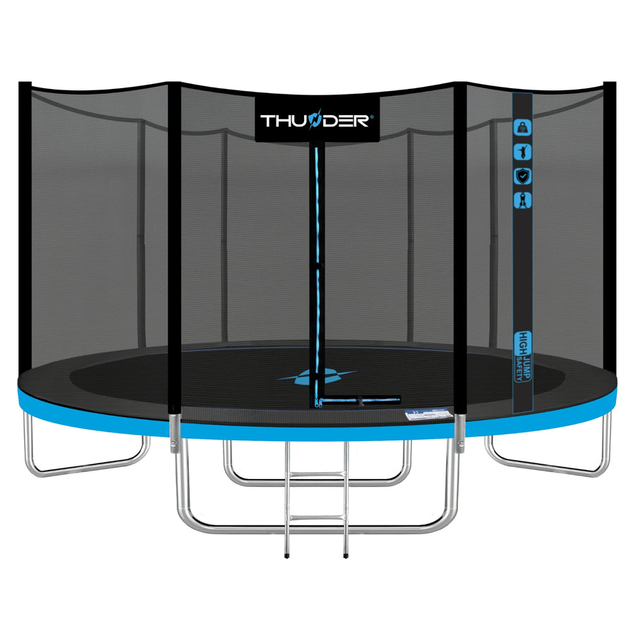 Thunder Epic opbouw trampoline rond (Ø366 cm) met net - 2 kleuren
