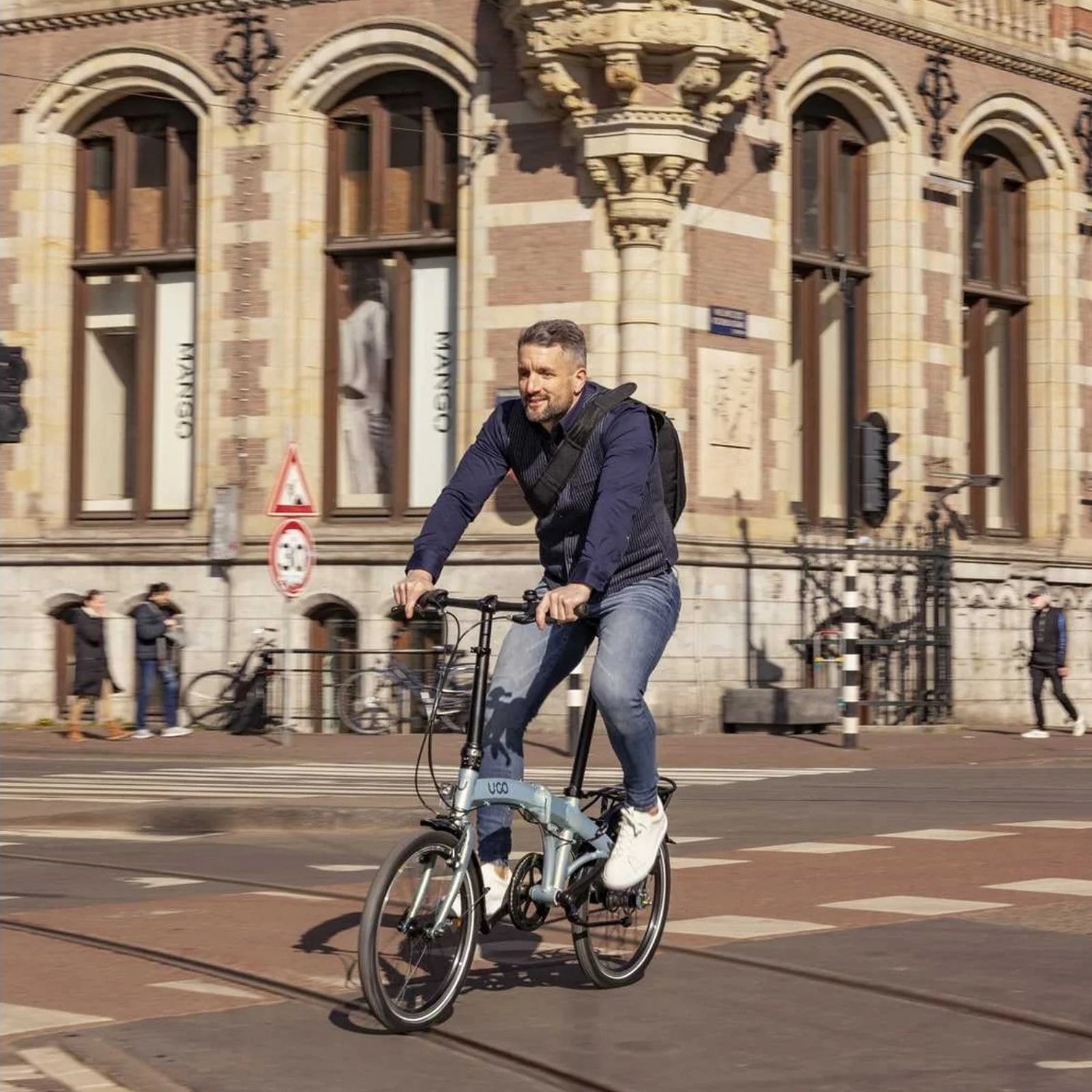 Faltrad - U GO Dare D7 20" - Ocean Grey - 7 Gang-Kettenschaltung - V-Bremsen