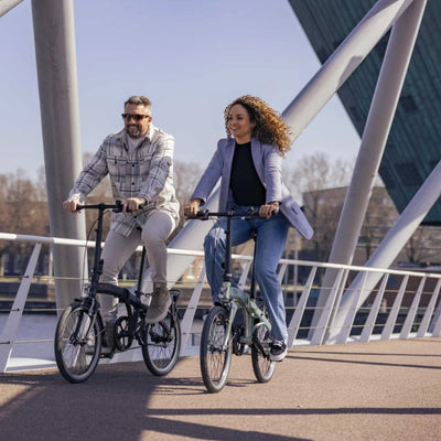 Faltrad - U GO Dare D7 20" - Ocean Grey - 7 Gang-Kettenschaltung - V-Bremsen